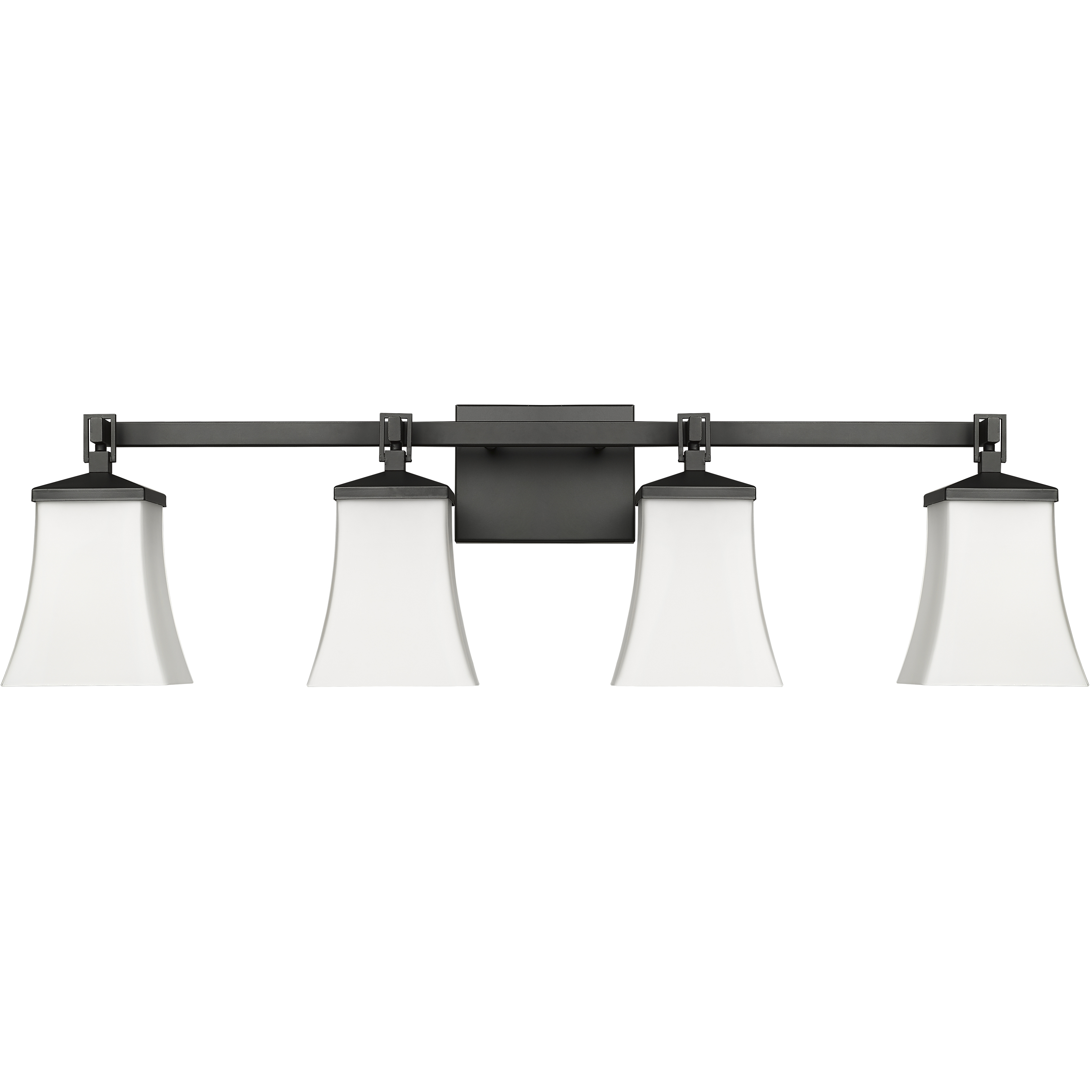 Sonorra 4 Light 33.25 inch Matte Black Bathroom Vanity Light Wall Light